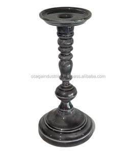METAL PURPLE COLOUR BEST QUALITY HOME DECOR CANDLE HOLDER TABLE TOP IRON CANDLE STAND METAL GARDEN DECORATION CANDLE <b>PILLAR</b> - Product Image 1