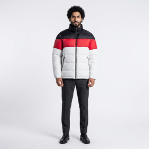 High Quality Men's Puffer Jacket <b>Thick</b> Warm Down Quilted <b>Winter</b> <b>Coat</b> OEM Custom Supplier for Outdoor Fashion Wear - Product Image 1