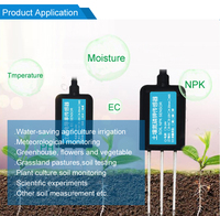 Sentec Sem225 CE 7-en-1 LoRa LoRaWAN RS485 Modbus NPK humidité du sol température conductivité humidité pH capteur OEM