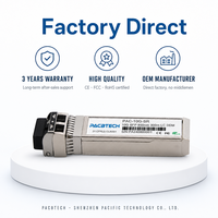 Module SFP+ 10G SR Multimode Duplex LC Gigabit 850nm 300m MMF Fibre Optique pour Switch/Routeur/Carte Réseau