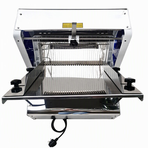 Máquina Cortadora de <span class=keywords><strong>Pan</strong></span> de Acero Inoxidable de 220 V, 12-20 mm, 19-31 Piezas, para Restaurante, Panadería Comercial - Product Image 4