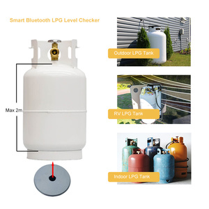 Novo Indicador de Nível Ultrassônico LPG2412-BT para Cilindro de Gás, Monitoramento de Tanque de Água e Óleo, Sensor Sem Fio BLE - Product Image 2