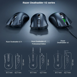 Razer Deathadder V2 X เมาส์เล่นเกมไร้สายความเร็วสูง