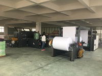 Ligne de production entièrement automatique de papier copie A4, machine de découpe, de pliage, d'emballage en rames et de conditionnement en carton pour papeterie