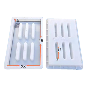 Di alta qualità riutilizzabile RF stampo in plastica di <span class=keywords><strong>mattoni</strong></span> cavi per esterni materiale da costruzione decorativo in vendita per chiusini - Product Image 6