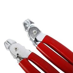 คีมตัดไส้กรอกเกรดอุตสาหกรรมทำจากเหล็กด้วยตนเองพร้อมคีมตัดห่วงสำหรับปลอกเส้นใยและเครื่องมือประกอบถุงเนื้อ - Product Image 4