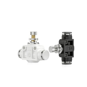 วาล์วควบคุมแรงดันลม Dde Dade Pneumatics ขนาด 4 6 10 12 มม. พร้อมซีล NBR และแคลมป์สแตนเลส - Product Image 2