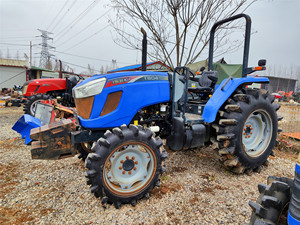 ISEKI-tractor T804 80HP sin cabina tractores marca japonesa trabajando en arrozal - Product Image 3