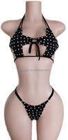 Tenues de danse exotiques professionnelles sexy en gros, tenues de pole dance portables, nouvelle lingerie sexy - Taille unique