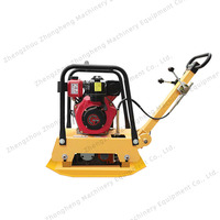 Compacteur de plaque de vibrateur de sol Portable 220KG petit compacteur de bourrage vibrant réversible à voie unique