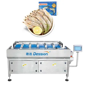 Dession 12 Kopf Lineare Kombination waage für Schweine fleisch Hühner fleisch Multi head Waage