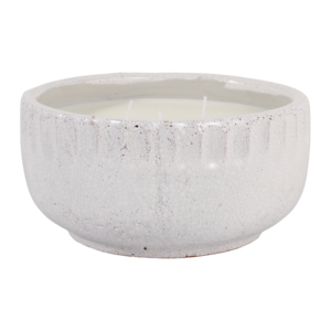 Candela a Colonna in Ceramica Terra Luna 35 Oz Profumata allo Zenzero Limone e Yuzu per Uso Interno ed Esterno - Product Image 2
