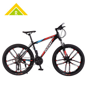 Vélo de montagne Decant 26 pouces avec freins à disque doubles, fourche à suspension, type standard unisexe pour adultes, jantes en alliage d'aluminium - Product Image 4