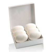 Boîte cadeau personnalisée en carton biodégradable pour savon à l'acide kojique, avec pelliculage mat, gaufrage et logo personnalisé pour l'emballage de produits de beauté et de soins de la peau