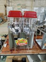 Distributeur de jus pour buffet d'hôtel, en acier inoxydable de qualité alimentaire, alimenté par prise, pour comptoir, pour boissons froides