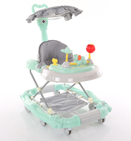 Sortie d'usine 2022, nouvelle marchette pour bébé pliable et bon marché avec frein/nouvelle petite marchette pour bébé à hauteur réglable