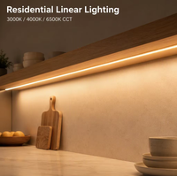 Bande LED COB à découpe libre à chaud pour armoire, plafond, niche, signalétique, décoration intérieure, projets commerciaux et DIY