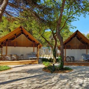 Alta calidad al aire libre Glamping Safari Hotel tienda con baño de lujo Camping Safari tienda - Product Image 3