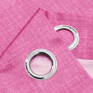 Nuevo diseño 100% poliéster 150GSM tela 52x102 "127x259 Rosa aislado Blackout sala <span class=keywords><strong>de</strong></span> estar ventana cortinas - Product Image 5