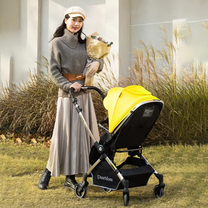 Purorigin thanh lịch sang trọng độc quyền không gian lớn tự động gấp Nhẹ Xách Tay Du Lịch Xe đẩy em bé máy bay vận chuyển - Product Image 2