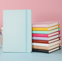 Carnet A5 à couverture rigide avec sangle, personnalisable avec autocollants, bloc-notes portable de haute qualité, petit carnet imprimable pour l'exportation