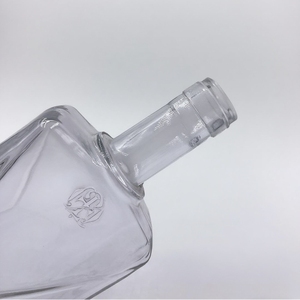 Bouteille vide en verre borosilicate de haute qualité pour vin et whisky, estampage à chaud, recyclable, écologique, capacité personnalisable, pour <span class=keywords><strong>Tequila</strong></span> - Product Image 5