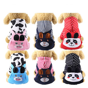 Roupa Fancy para Animais de Estimação QbellPet em Tecido Flanela, Fantasia para Filhotes de Quatro Patas, Roupas de Inverno Quentes para Cães e Gatos - Product Image 1