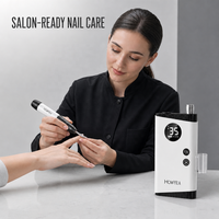 Lime à ongles électrique à vitesse variable OEM/ODM, ponceuse professionnelle pour manucure et pédicure en gel acrylique, usage en salon et à domicile, soin des ongles