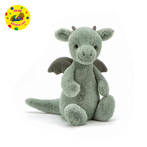Jouet en peluche OEM ODM, dinosaure en peluche, poupée en peluche, jouet de <span class=keywords><strong>dessin</strong></span> <span class=keywords><strong>animé</strong></span>, dragon vert volant - Product Image 4