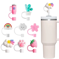 Nouvel Arrivage : Cache-Pailles en Silicone Alimentaire – Protection Anti-Poussière et Antidérapante pour Boissons – Accessoires