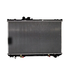 หม้อน้ำแกนอลูมิเนียมถังพลาสติก GF30 PA66สำหรับ Toyota Crow JZS171 1999-2000 OEM 16400-46650 - Product Image 1