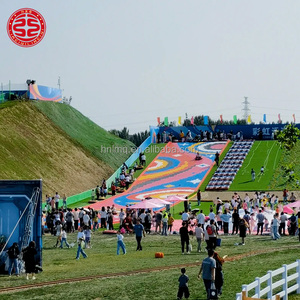 Équipement d'amusement, toboggan arc-en-ciel, parc d'attractions pour enfants, jeux de parc, toboggan arc-en-ciel extérieur, toboggan en plastique pour enfants - Product Image 6