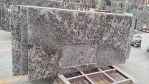 Groothandel Alaska Beige Wit Graniet Gepolijst Geslepen Gevlamd Graniet Stenen Aanrecht Prijzen - Product Image 4