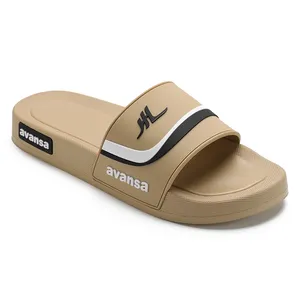 Xsheng OEM Do Your Brand Custom Slides High Quality Custom Soft Pvc Unisex Slide Sandals Slippers Men Slippers New Design 2023