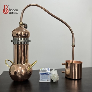Boben Hot Sale 2L <strong>Essential</strong> <strong>Oil</strong> Pure Dew Distiller Bearing Pressure Vessel SUS304/Red Copper Material Home <strong>Distillation</strong> - Product Image 3