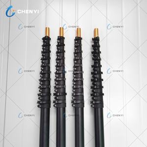 Super Offerta Asta Telescopica in Fibra di Carbonio da 50ft 60ft 70ft 80ft per la Raccolta di Cocco, Olio di Palma e Noci di Areca - Product Image 6