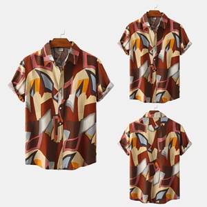 Chemises manches courtes pour hommes, grande taille, EBay Wish New <span class=keywords><strong>2023</strong></span> Offre Spéciale, plage décontractée, imprimé Floral, chemises pour hommes hawaïishirt - Product Image 5