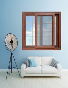 Trung Quốc Hoặc Đức Phần Cứng Xây Dựng Bằng Gỗ Màu Trượt Cửa Sổ Thiết Kế Tempered Glass Cửa Sổ - Product Image 2