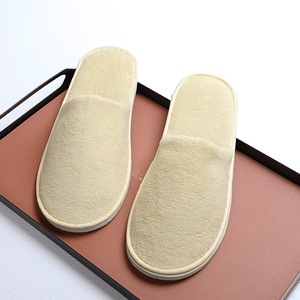 Ricamo Stella alberghi colorato di Lusso su misura In Velluto Pantofole <span class=keywords><strong>Hotel</strong></span> - Product Image 5