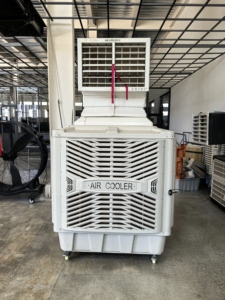 خزان مياه كبير 3.0kw 30000CMH مكيفات هواء قائمة من المصنع تبريد داخلي محمول مبخر صيني المورد - Product Image 2