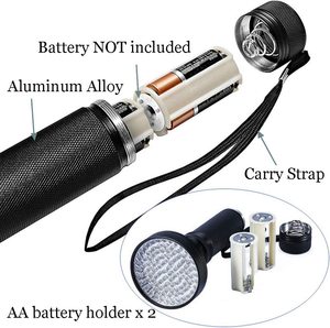 18W High Power Scorpion Ultraviolett LED Schwarzlicht Taschenlampe Super Bright <span class=keywords><strong>UV</strong></span> 395nm 365nm 100 LED Taschenlampe - Product Image 3