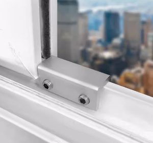 <strong>Window</strong> <strong>Stopper</strong> With Small Wrench Stainless Steel Material Sliding <strong>Window</strong> Lock Easy to Install Move <strong>Window</strong> Child Safety Lock - Product Image 1