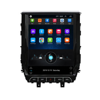 Lecteur multimédia vertical Android 13 Tesla de 12,1 pouces pour Toyota Land Cruiser 2016 avec CarPlay sans fil, GPS et DSP