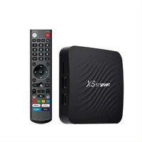 XS97 Smart TV S905Y4 4GB 32GB Android TV Box 2,4/5G Dual WIFI 4K Android 11 ATV Smart Set Top Box IPTV OTA actualización reproductor multimedia