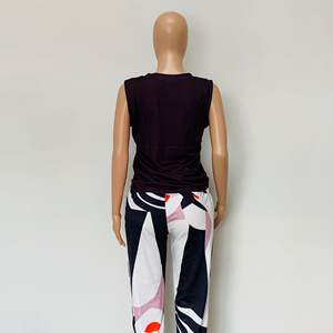 Débardeurs sans manches noirs pour <span class=keywords><strong>femme</strong></span>, gros, style Western, imprimé tête de <span class=keywords><strong>taureau</strong></span>, débardeurs, été <span class=keywords><strong>2023</strong></span> - Product Image 2