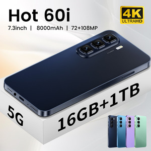 Vente chaude Nouveau Hot 60i 5G Smartphone Authentique Téléphone Android 7.3 Pouces Écran Anglais Fonctionnement Nouveau Prix d'affaire Original - Product Image 6
