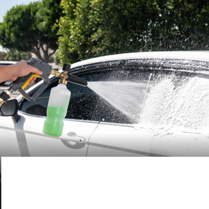 ปืนฉีดน้ำแรงดันสูงพร้อมหัวฉีดโฟม - ด้ามจับสั้นสำหรับเครื่องฉีดน้ำแรงดันสูงแบบไฟฟ้า, เครื่องพ่นโฟมเหมาะสำหรับล้าง<span class=keywords><strong>รถ</strong></span> - Product Image 3