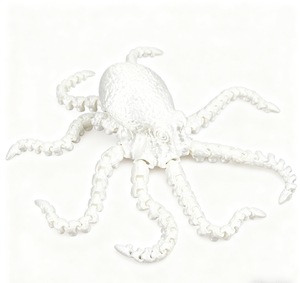 Vente en gros de modèles d'animaux en plastique personnalisables OEM imprimés en 3D, poulpes et calmars, jouets pour enfants avec articulations mobiles - Product Image 6