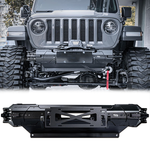 Fury 2018 <span class=keywords><strong>2019</strong></span> 2020 2021 voiture CNC pièces accessoires pare-chocs avant en aluminium pour Jeep Wrangler JL - Product Image 1