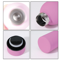 Bouteilles isothermes personnalisées avec logo, thermos populaires pour café, bouteilles d'eau droites en acier inoxydable